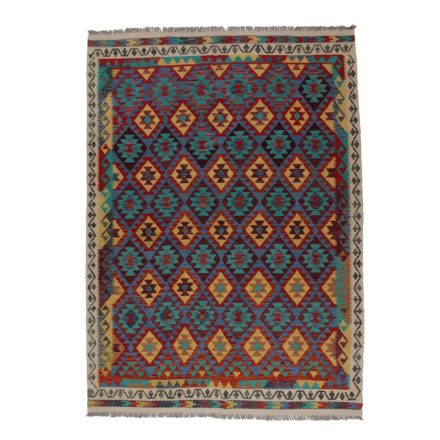 Dywan Kilim wełniany Chobi 212x294 Kilim ręcznie tkany