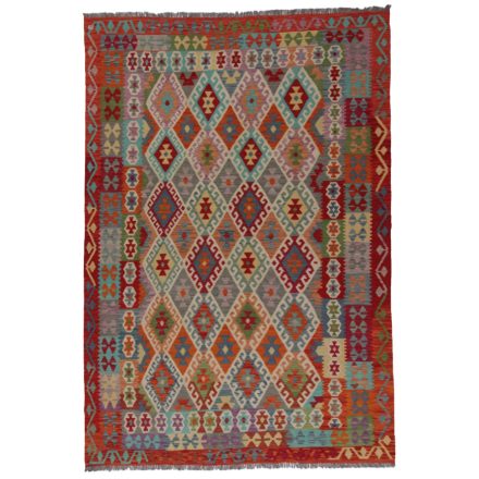 Dywan Kilim wełniany Chobi 203x291 Kilim ręcznie tkany