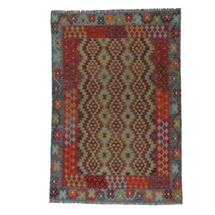 Dywan Kilim wełniany Chobi 203x295 Kilim ręcznie tkany