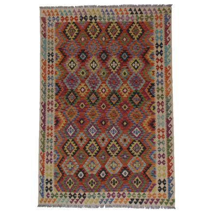 Dywan Kilim wełniany Chobi 197x282 Kilim ręcznie tkany