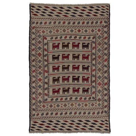 Kilim faliszőnyeg Adarskan 191x124 kézi szövésű nomád szőnyeg