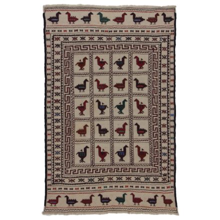 Dywan Kilim tradycyjny Adarskan 126x202 dywan na ścianę