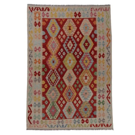 Dywan Kilim Chobi 249x172 ręcznie tkany afgański kilim z wełny