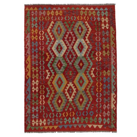 Dywan Kilim Chobi 244x179 ręcznie tkany afgański kilim z wełny