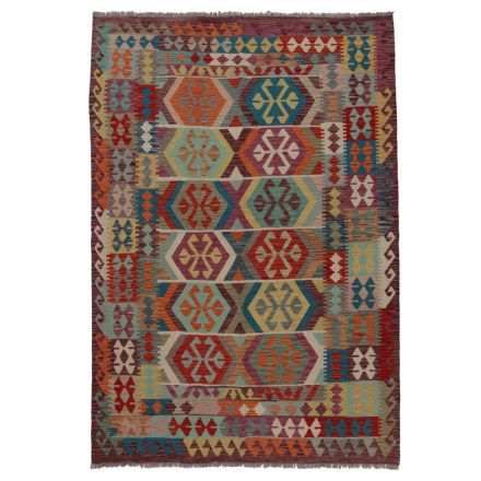 Dywan Kilim Chobi 251x173 ręcznie tkany afgański kilim z wełny