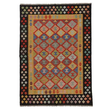 Dywan Kilim Chobi 242x170 ręcznie tkany afgański kilim z wełny