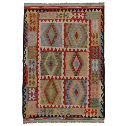 Dywan Kilim Chobi 248x176 ręcznie tkany afgański kilim z wełny