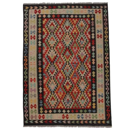 Dywan Kilim Chobi 245x178 ręcznie tkany afgański kilim z wełny