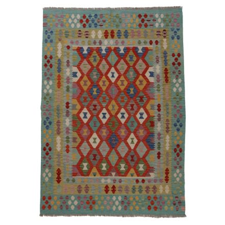 Dywan Kilim Chobi 244x174 ręcznie tkany afgański kilim z wełny