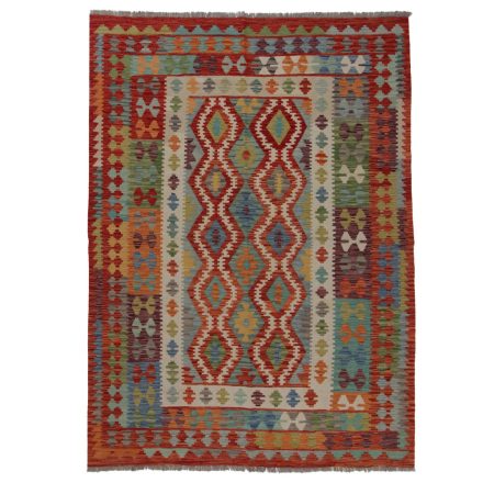 Dywan Kilim Chobi 244x178 ręcznie tkany afgański kilim z wełny