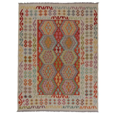 Dywan Kilim Chobi 243x181 ręcznie tkany afgański kilim z wełny