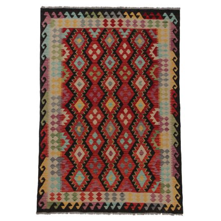 Dywan Kilim Chobi 247x171 ręcznie tkany afgański kilim z wełny