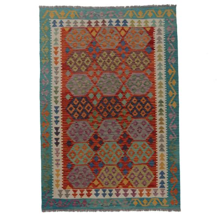 Dywan Kilim Chobi 245x172 ręcznie tkany afgański kilim z wełny