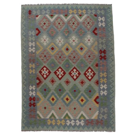 Dywan Kilim Chobi 250x187 ręcznie tkany afgański kilim z wełny