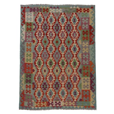 Dywan Kilim Chobi 238x175 ręcznie tkany afgański kilim z wełny