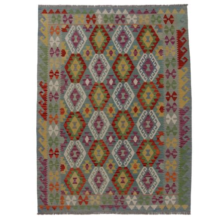 Dywan Kilim Chobi 237x181 ręcznie tkany afgański kilim z wełny