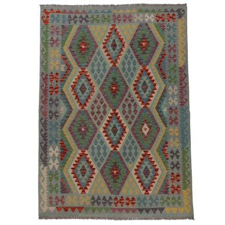 Dywan Kilim Chobi 239x172 ręcznie tkany afgański kilim z wełny