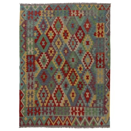 Dywan Kilim Chobi 250x184 ręcznie tkany afgański kilim z wełny