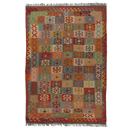 Dywan Kilim Chobi 244x166 ręcznie tkany afgański kilim z wełny