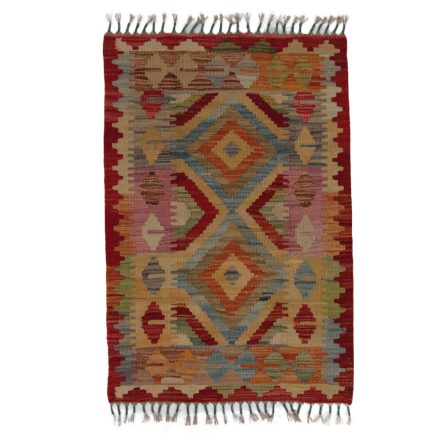 Dywan Kilim Chobi 90x61 ręcznie tkany afgański kilim