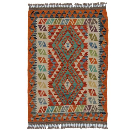 Dywan Kilim Chobi 132x92 ręcznie tkany afgański kilim z wełny