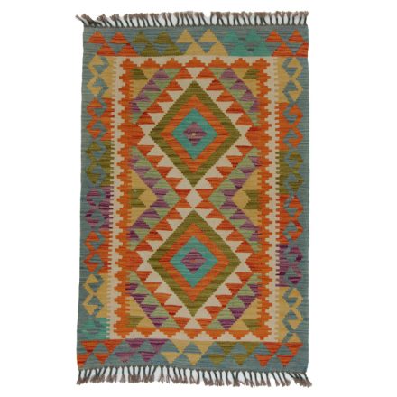 Dywan Kilim Afgański Chobi 123x82 ręcznie tkany etniczny kilim