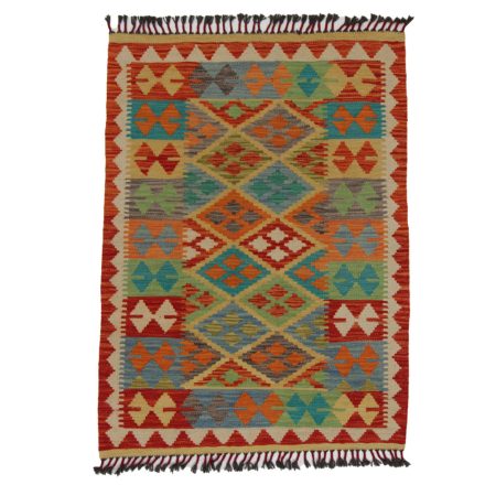 Dywan Kilim Afgański Chobi 120x88 ręcznie tkany etniczny kilim