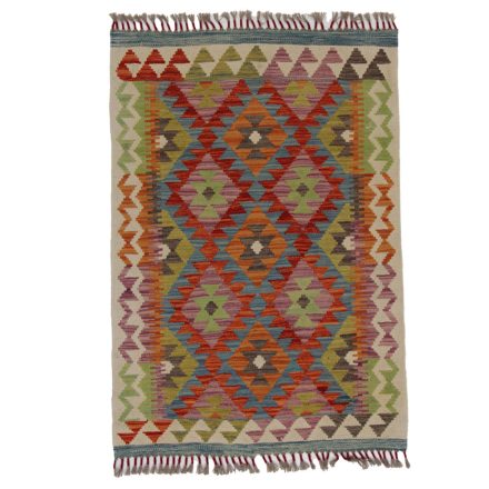 Dywan ręcznie tkany afgański Chobi 129x88 dywan Kilim tkany na płasko