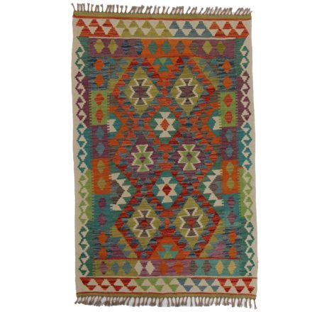 Dywan Kilim Chobi 163x105 ręcznie tkany afgański kilim z wełny