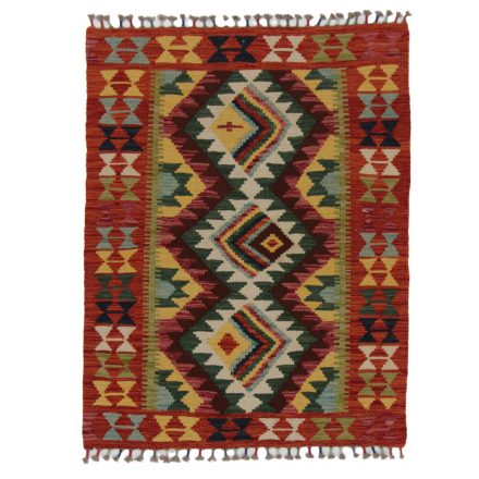 Dywan Kilim Chobi 114x88 ręcznie tkany afgański kilim z wełny