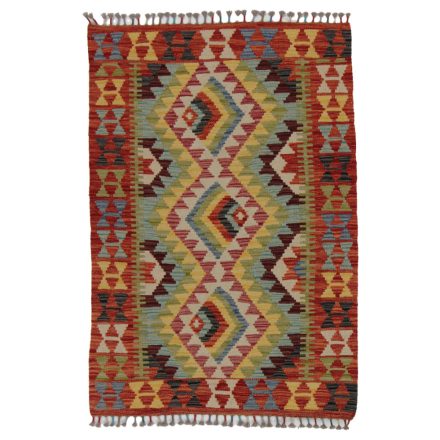 Dywan Kilim Chobi 126x86 ręcznie tkany afgański kilim z wełny