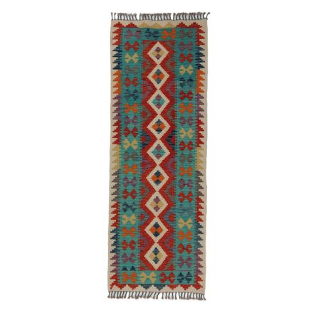 Dywan Kilim Chobi 70x195 ręcznie tkany afgański kilim