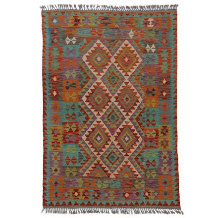 Dywan Kilim Chobi 196x133 ręcznie tkany afgański kilim