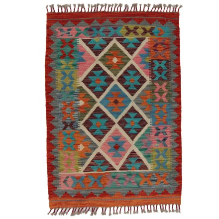 Dywan Kilim Chobi 125x87 ręcznie tkany afgański kilim z wełny