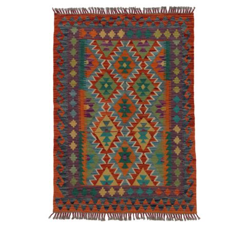 Dywan Kilim Chobi 144x106 ręcznie tkany afgański kilim