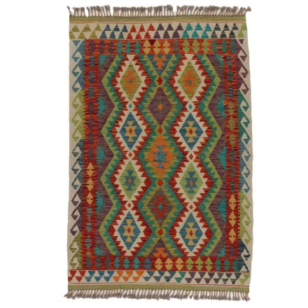 Dywan Kilim Chobi 162x109 ręcznie tkany afgański kilim z wełny