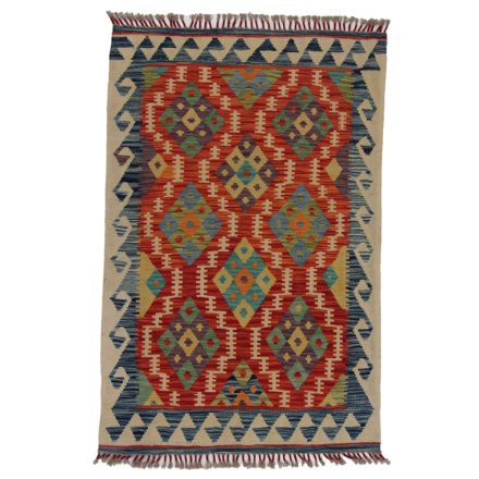 Dywan ręcznie tkany afgański Chobi 155x102 dywan Kilim tkany na płasko