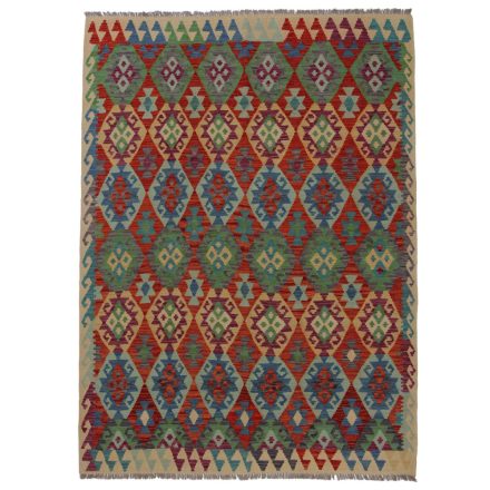 Dywan Kilim Chobi 243x179 ręcznie tkany afgański kilim z wełny