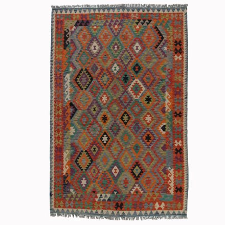 Dywan Kilim Chobi 202x306 ręcznie tkany afgański kilim