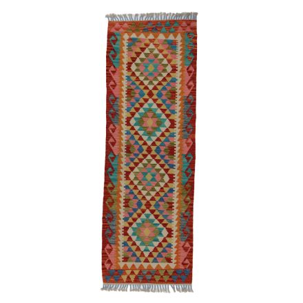 Dywan Kilim Chobi 68x199 ręcznie tkany afgański kilim