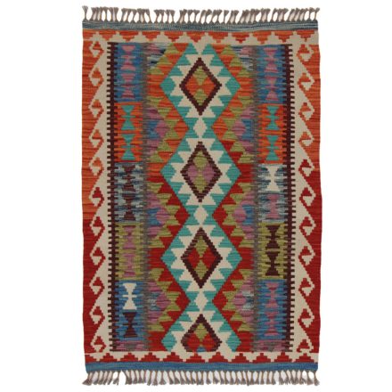 Dywan Kilim Chobi 126x88 ręcznie tkany afgański kilim z wełny