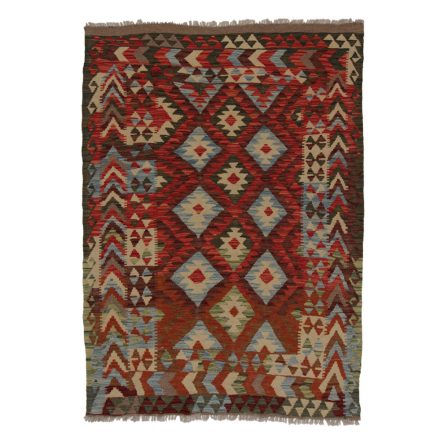 Dywan Kilim Afgański Chobi 188x134 ręcznie tkany etniczny kilim